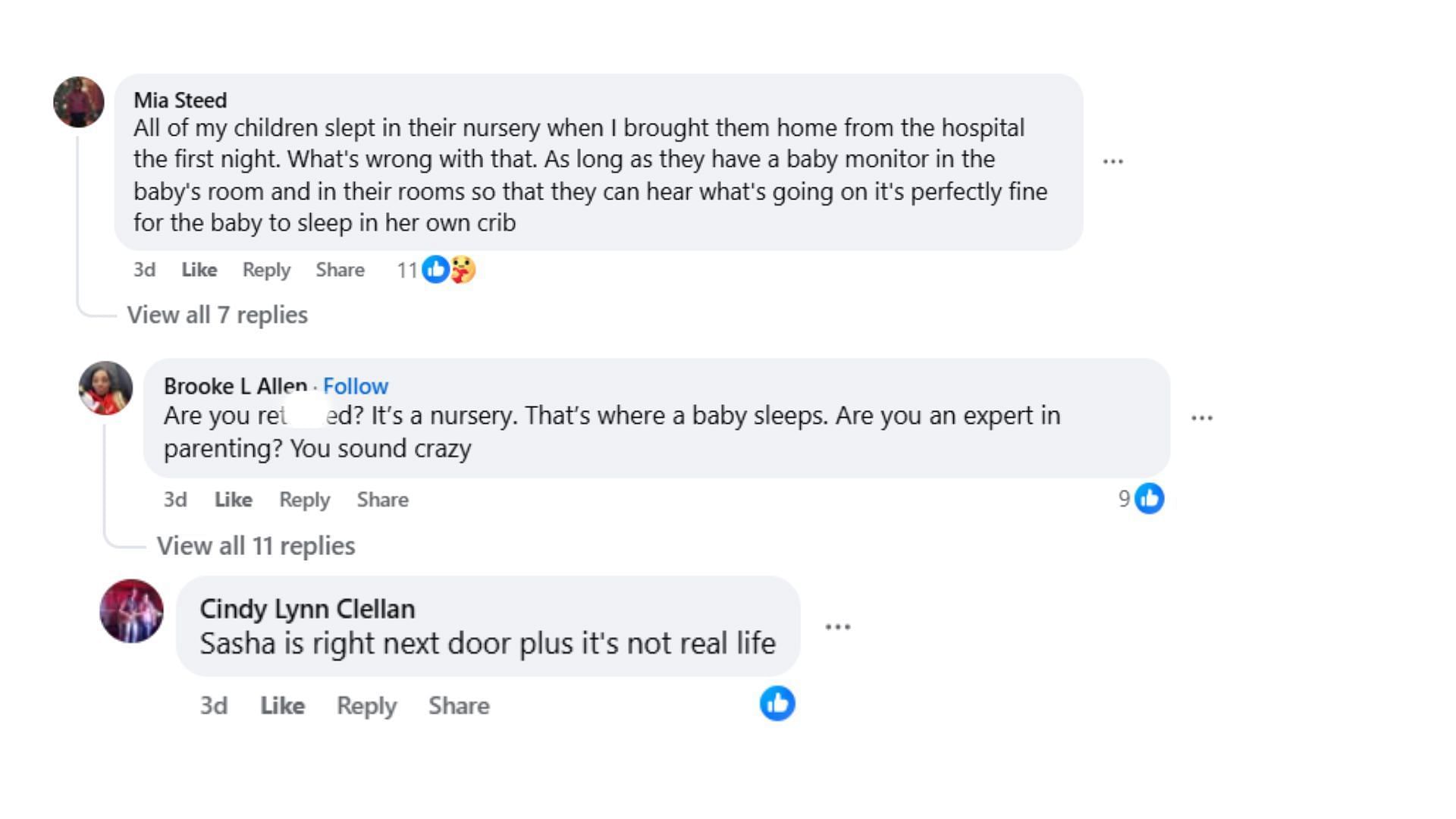 Comments by fans on the post (Image via Facebook/@Charmin Dean-Lyons)